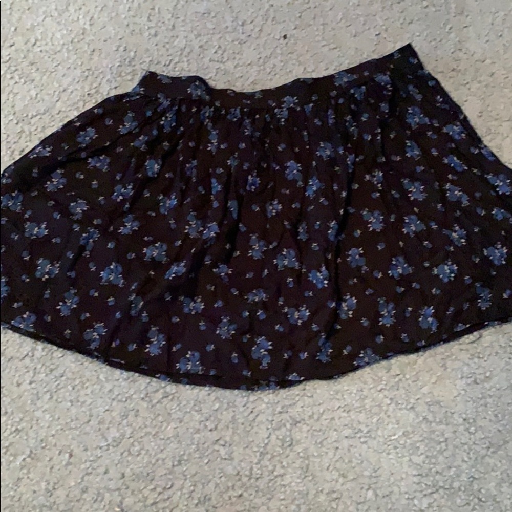 Flower mini skirt